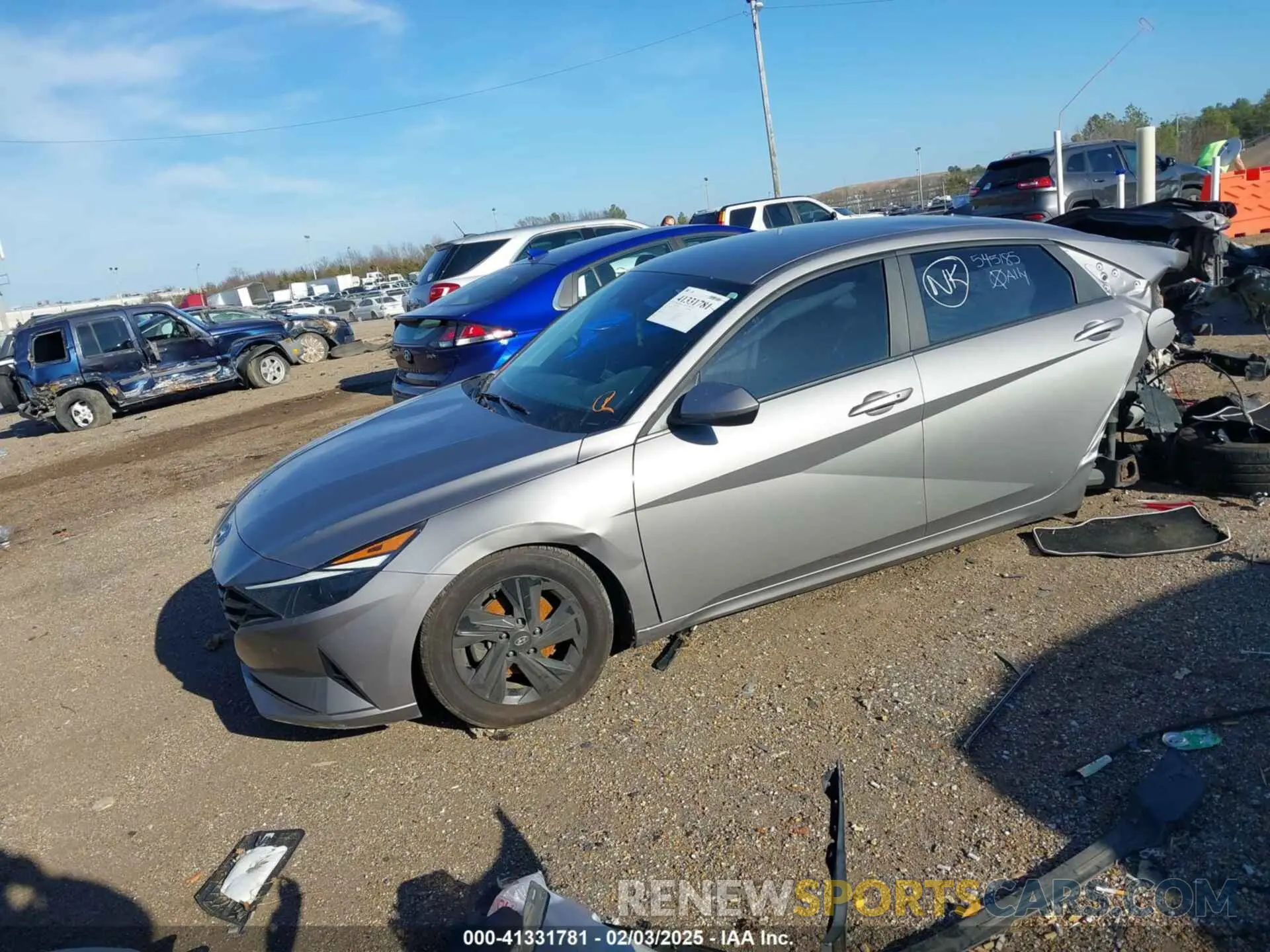 2 Фотография поврежденного автомобиля KMHLM4AG6PU545185 HYUNDAI ELANTRA 2023