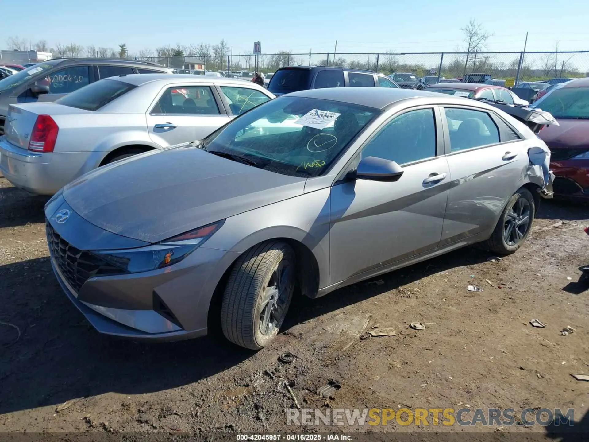 2 Фотография поврежденного автомобиля KMHLM4AG6PU604588 HYUNDAI ELANTRA 2023