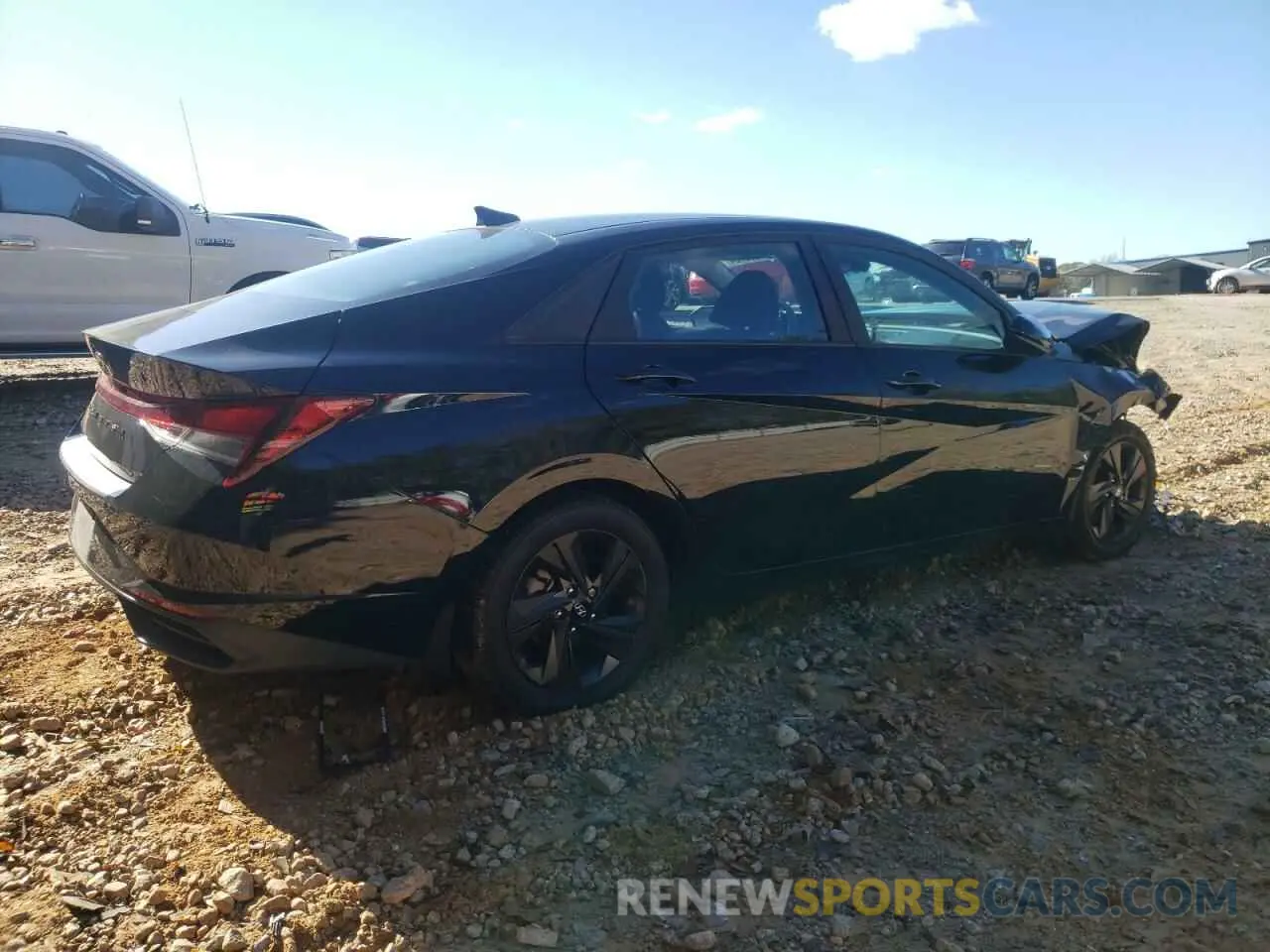 3 Фотография поврежденного автомобиля KMHLM4AG7PU373829 HYUNDAI ELANTRA 2023