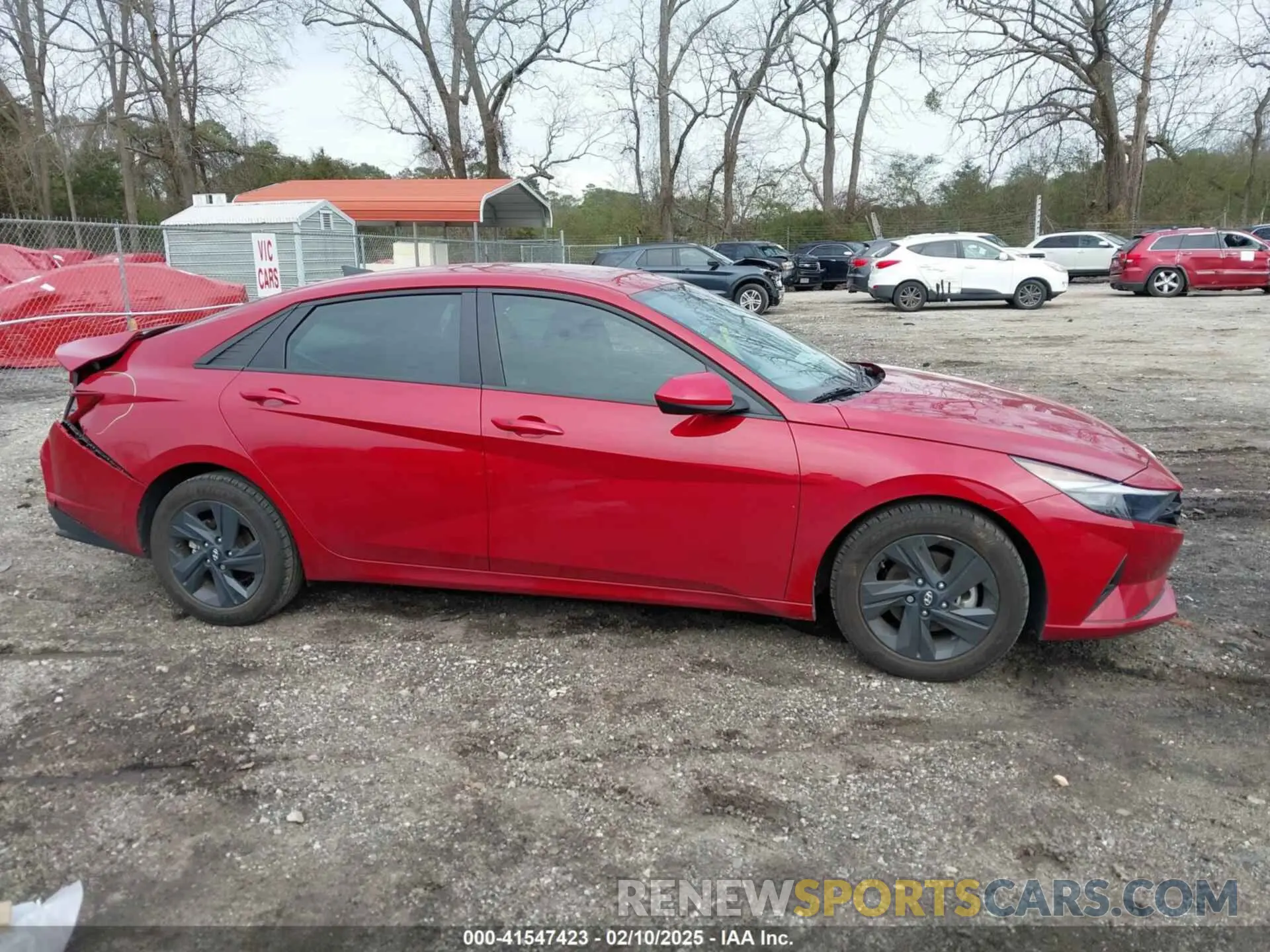 13 Photograph of a damaged car KMHLM4AG7PU414962 HYUNDAI ELANTRA 2023