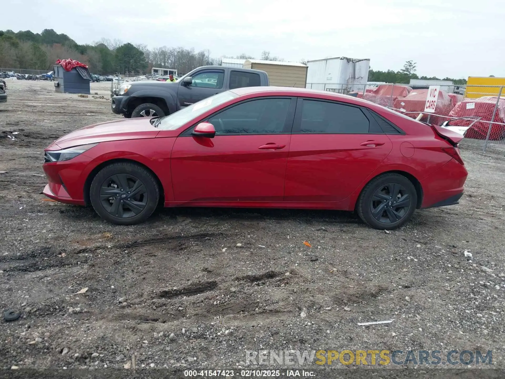 14 Photograph of a damaged car KMHLM4AG7PU414962 HYUNDAI ELANTRA 2023