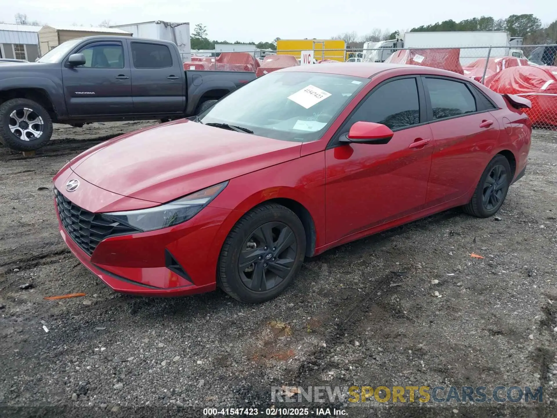 2 Photograph of a damaged car KMHLM4AG7PU414962 HYUNDAI ELANTRA 2023
