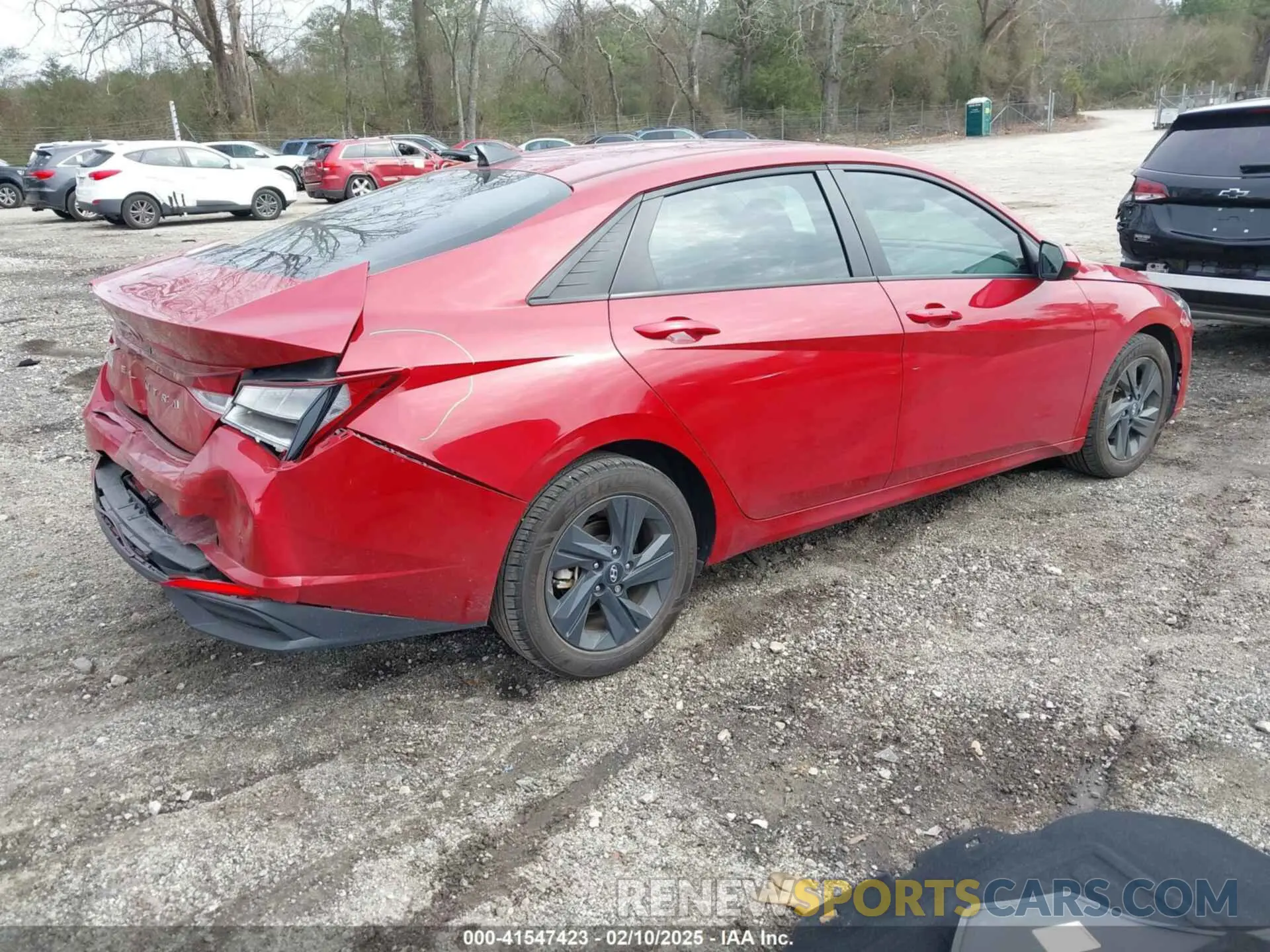 4 Photograph of a damaged car KMHLM4AG7PU414962 HYUNDAI ELANTRA 2023