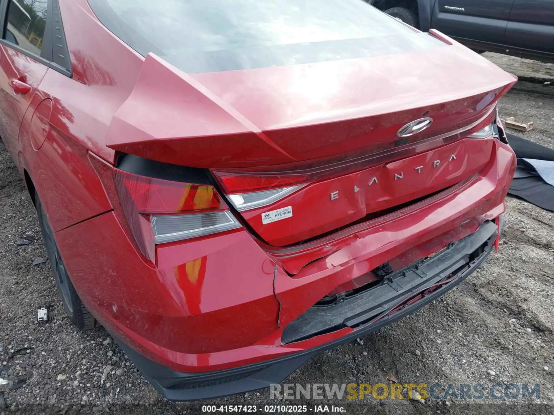 6 Photograph of a damaged car KMHLM4AG7PU414962 HYUNDAI ELANTRA 2023