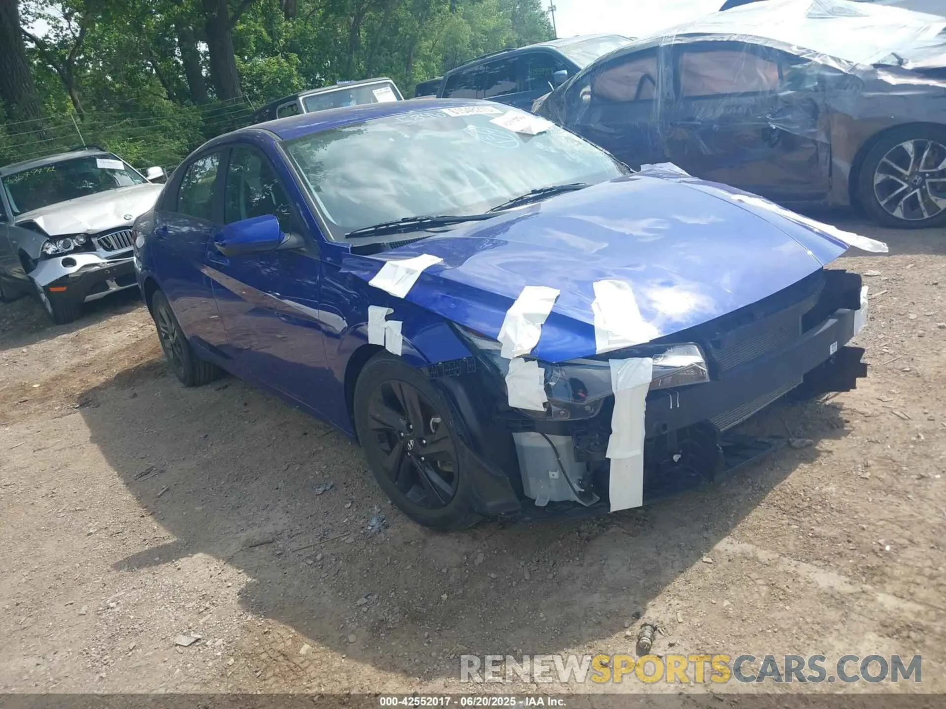 1 Фотография поврежденного автомобиля KMHLM4AG7PU440834 HYUNDAI ELANTRA 2023