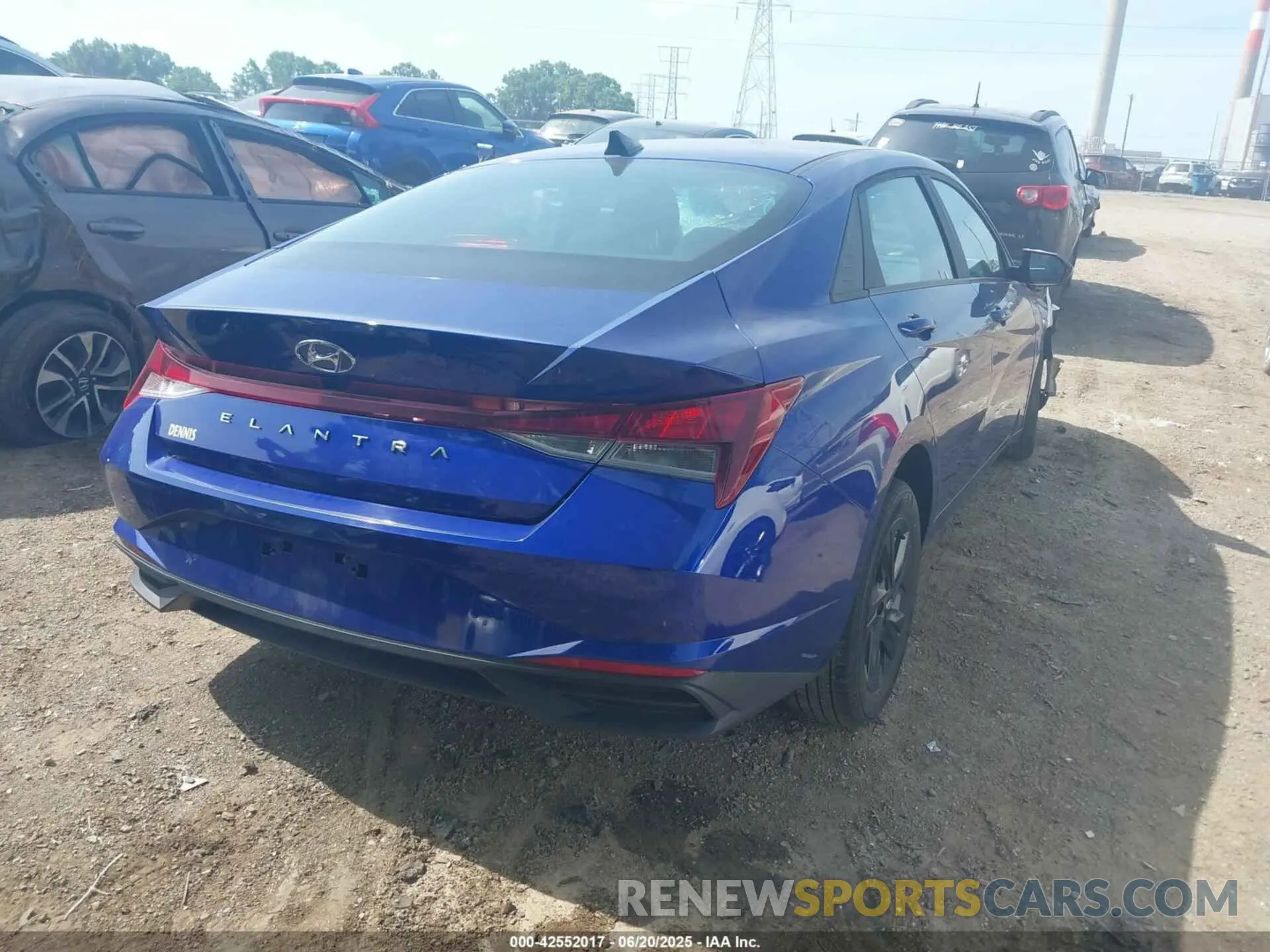 4 Фотография поврежденного автомобиля KMHLM4AG7PU440834 HYUNDAI ELANTRA 2023