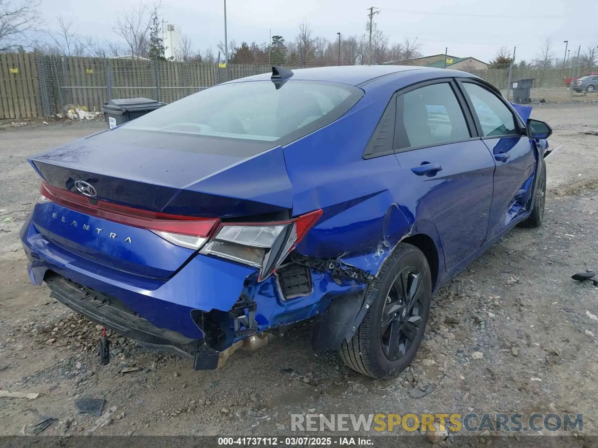 4 Фотография поврежденного автомобиля KMHLM4AG7PU478404 HYUNDAI ELANTRA 2023