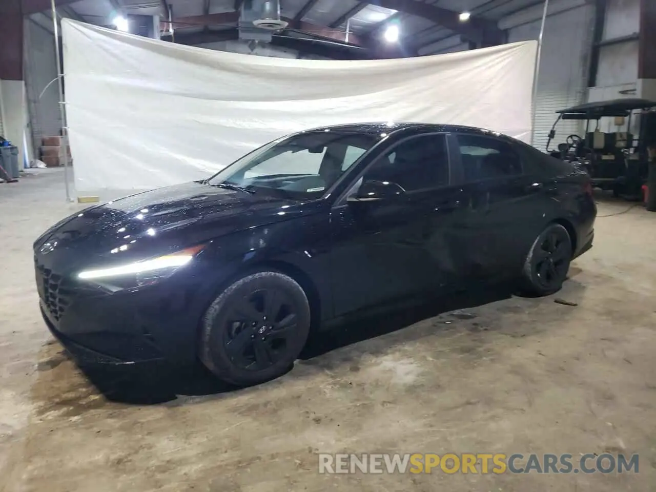 1 Photograph of a damaged car KMHLM4AG7PU515287 HYUNDAI ELANTRA 2023
