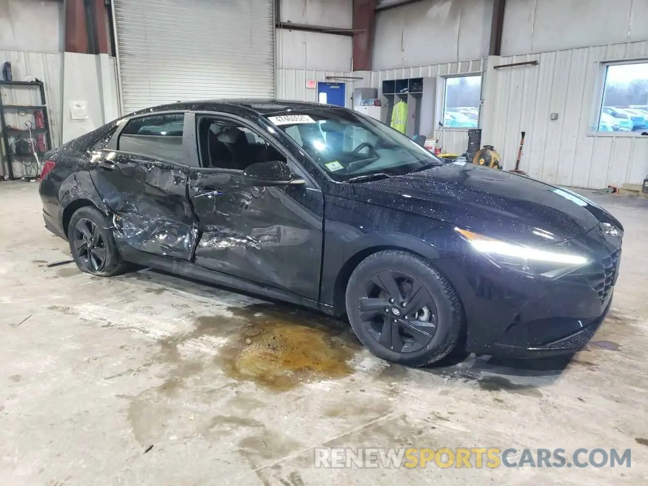 4 Photograph of a damaged car KMHLM4AG7PU515287 HYUNDAI ELANTRA 2023