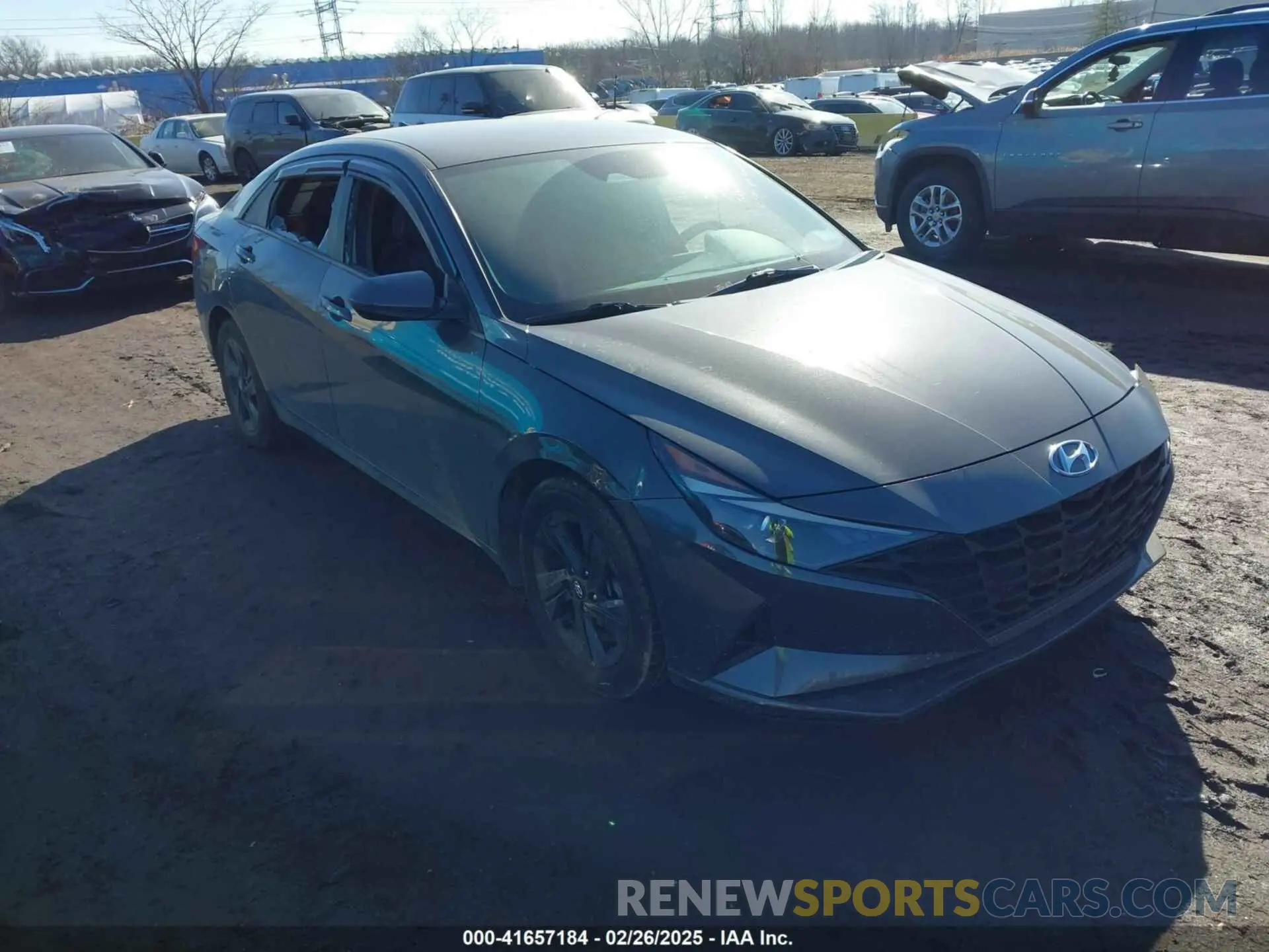 1 Фотография поврежденного автомобиля KMHLM4AG7PU568751 HYUNDAI ELANTRA 2023