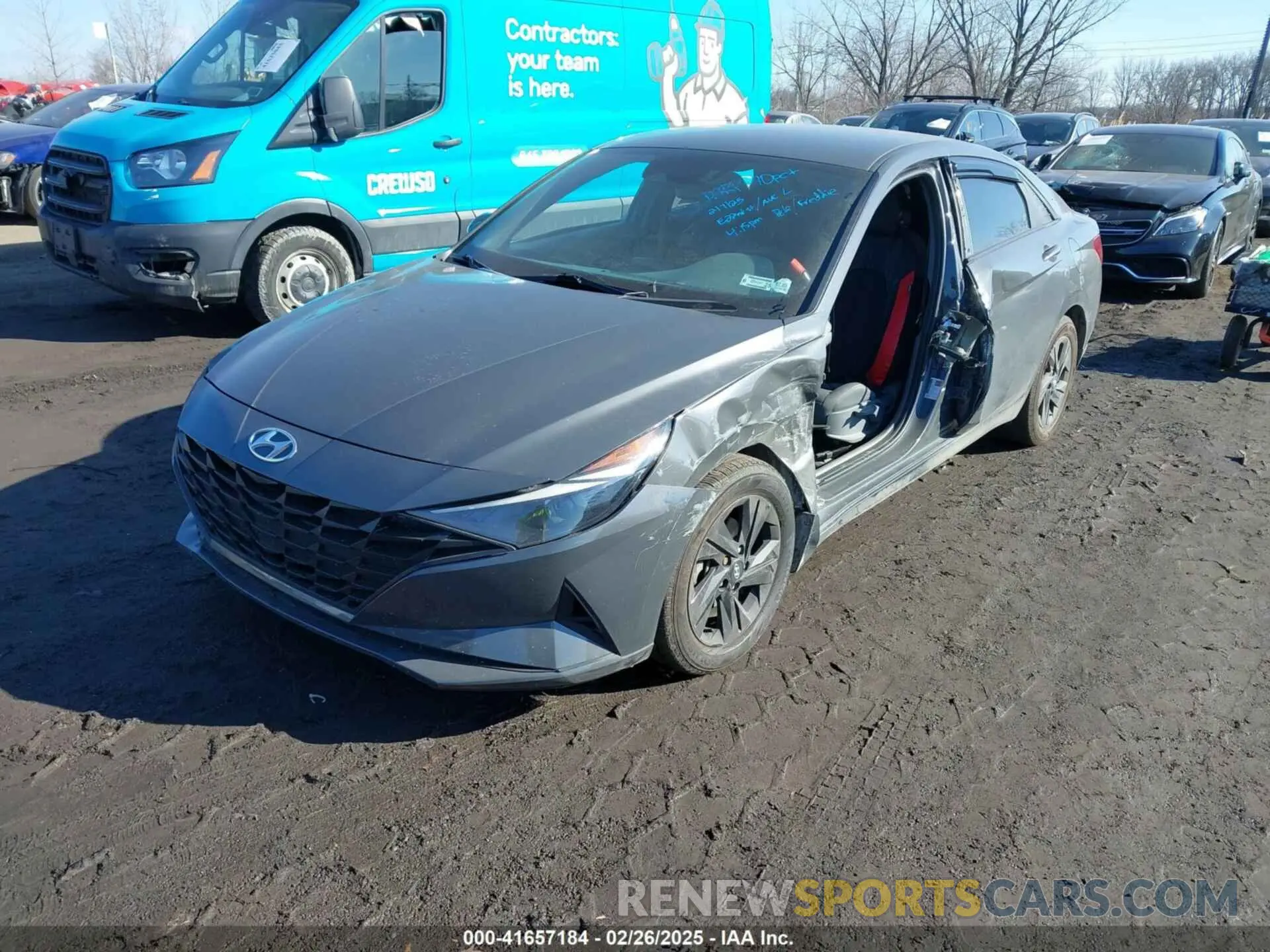 2 Фотография поврежденного автомобиля KMHLM4AG7PU568751 HYUNDAI ELANTRA 2023