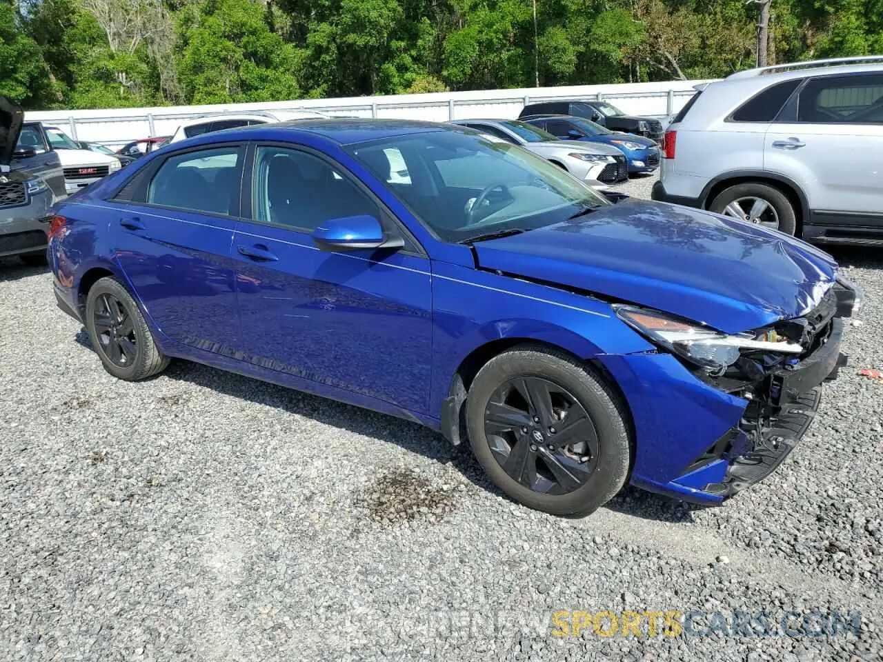 4 Photograph of a damaged car KMHLM4AG7PU609279 HYUNDAI ELANTRA 2023