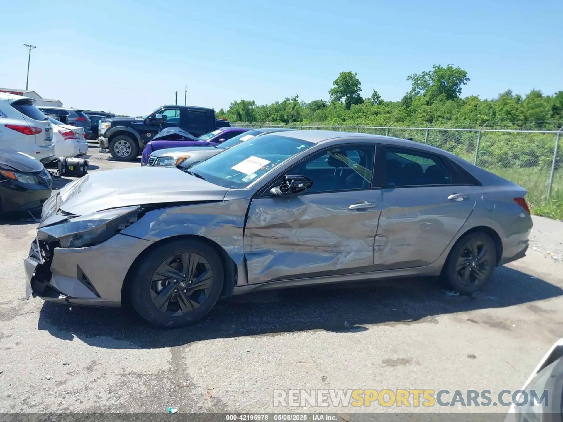 14 Photograph of a damaged car KMHLM4AG8PU381969 HYUNDAI ELANTRA 2023