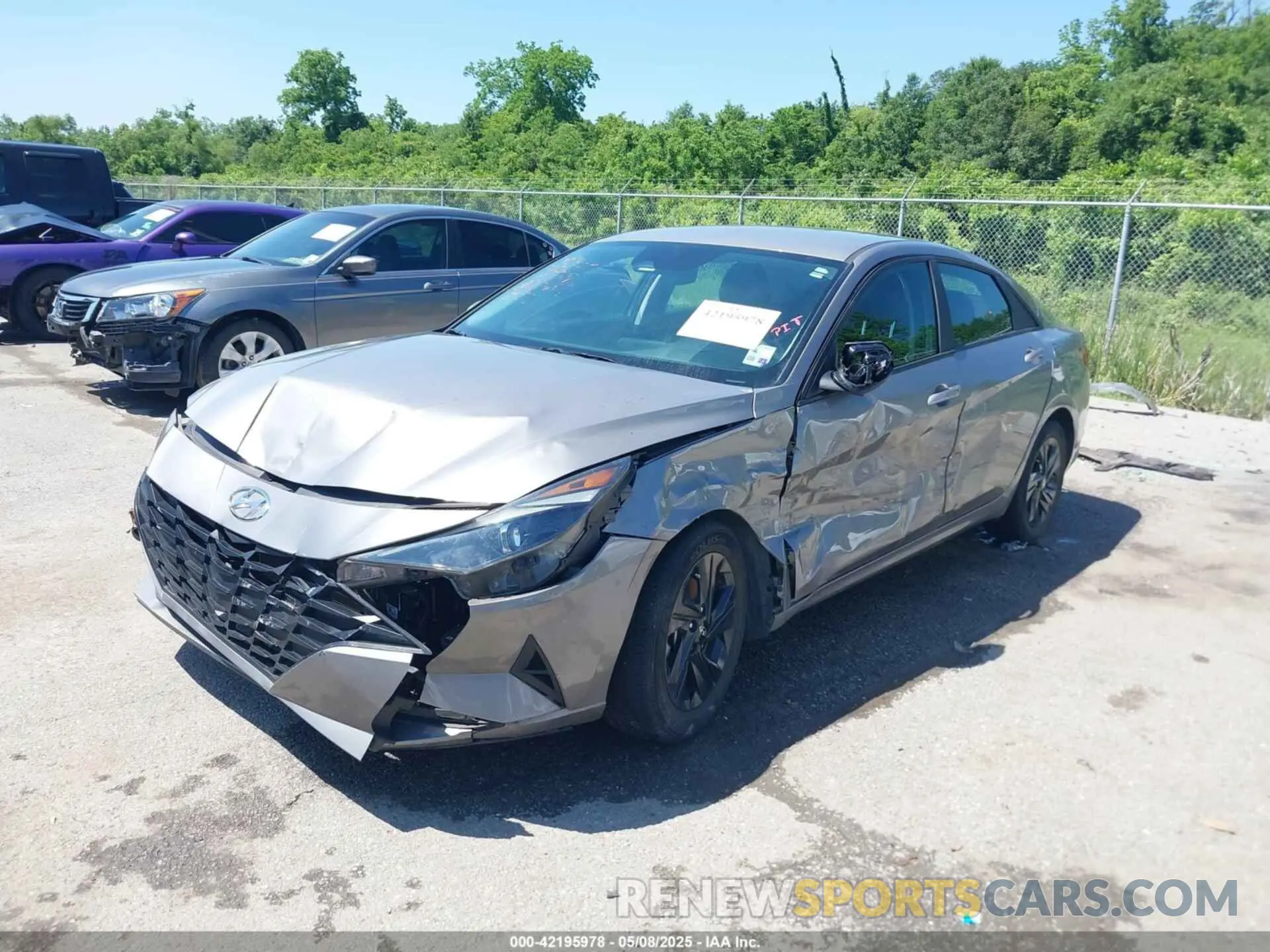 2 Photograph of a damaged car KMHLM4AG8PU381969 HYUNDAI ELANTRA 2023