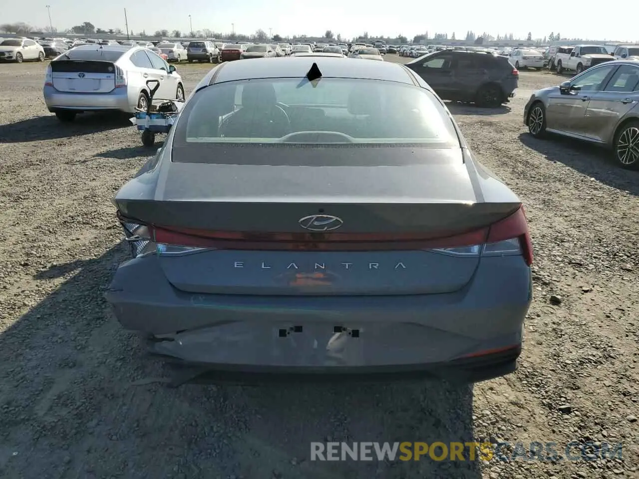 6 Фотография поврежденного автомобиля KMHLM4AG8PU435769 HYUNDAI ELANTRA 2023