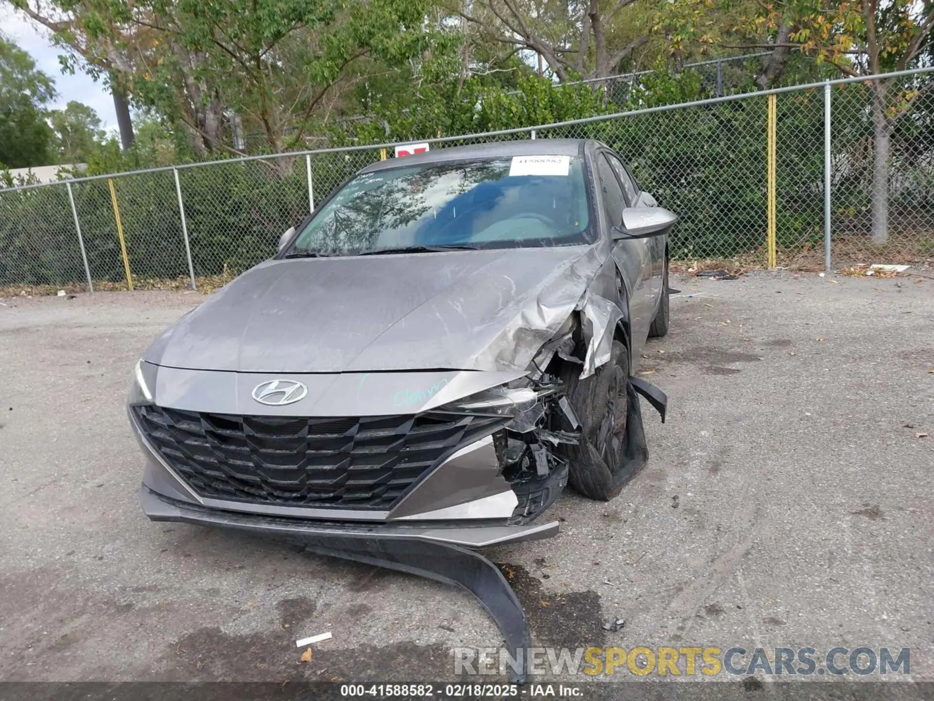 6 Фотография поврежденного автомобиля KMHLM4AG8PU436114 HYUNDAI ELANTRA 2023