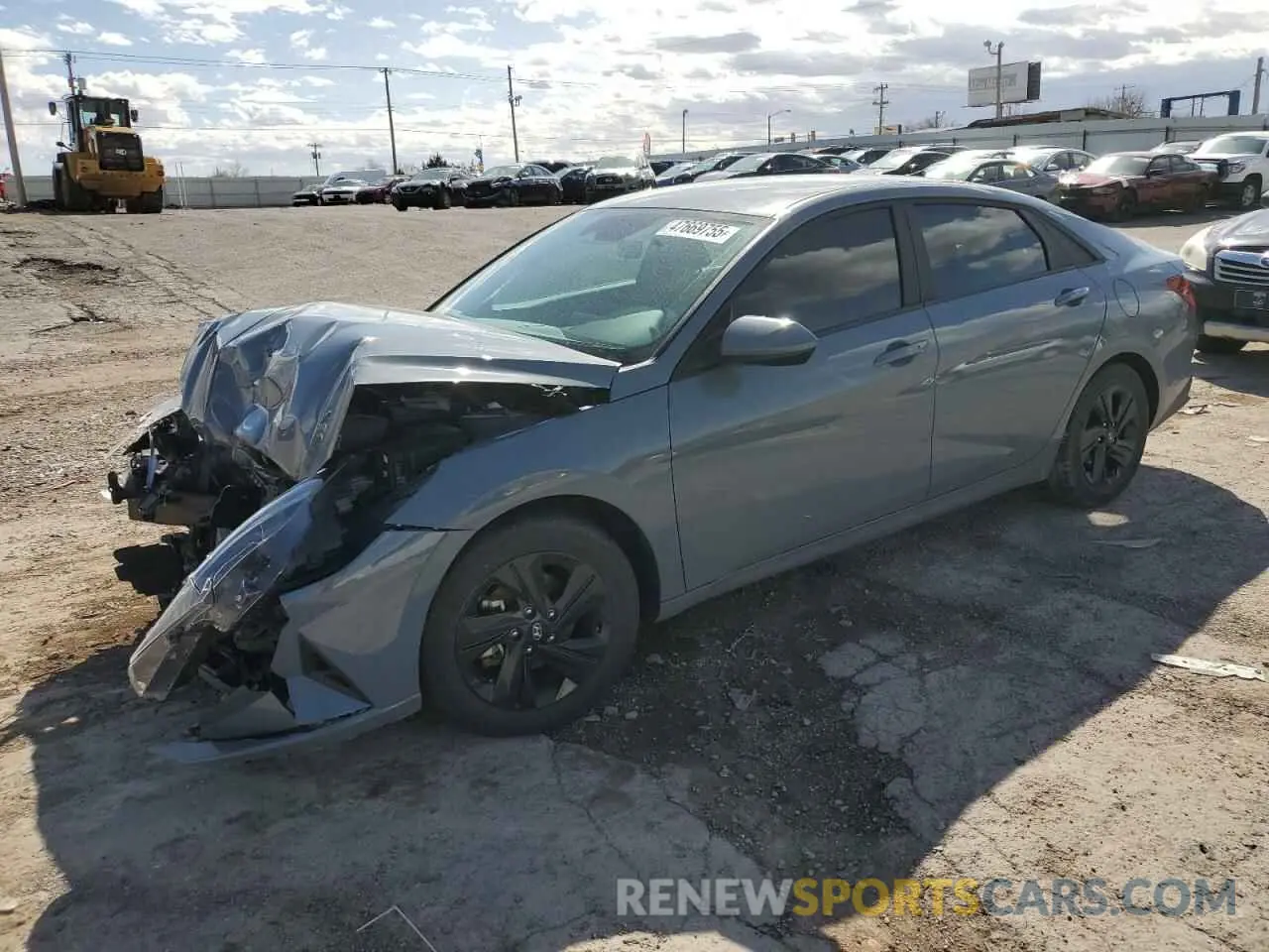 1 Фотография поврежденного автомобиля KMHLM4AG8PU442351 HYUNDAI ELANTRA 2023