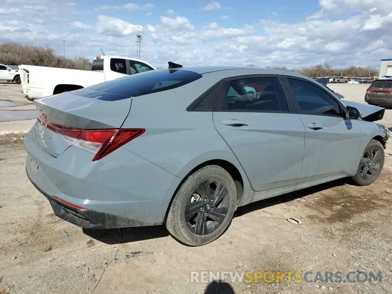 3 Фотография поврежденного автомобиля KMHLM4AG8PU442351 HYUNDAI ELANTRA 2023