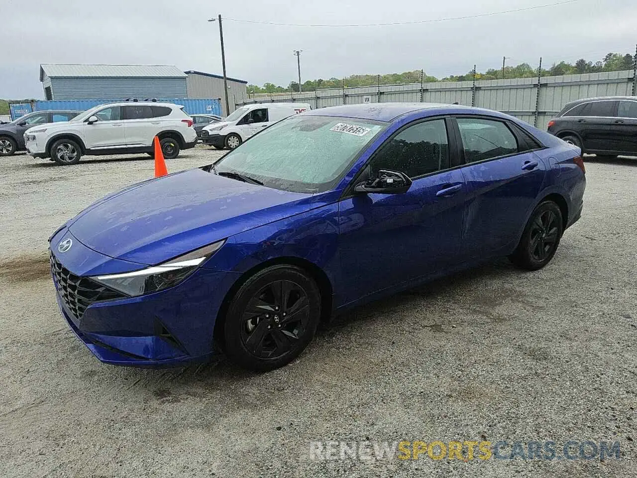 1 Photograph of a damaged car KMHLM4AG8PU471249 HYUNDAI ELANTRA 2023