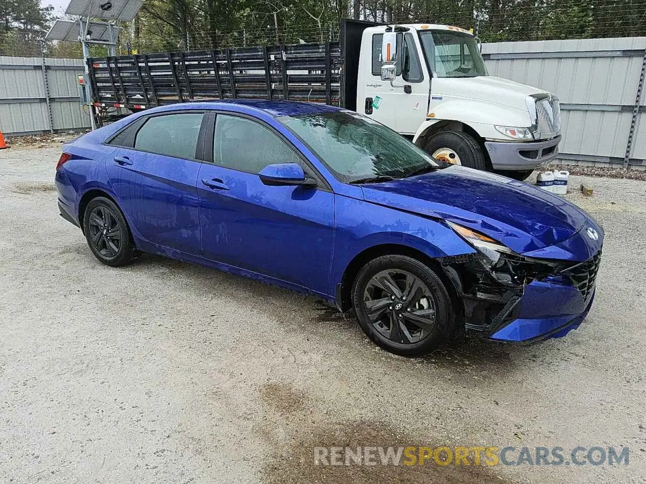 4 Photograph of a damaged car KMHLM4AG8PU471249 HYUNDAI ELANTRA 2023