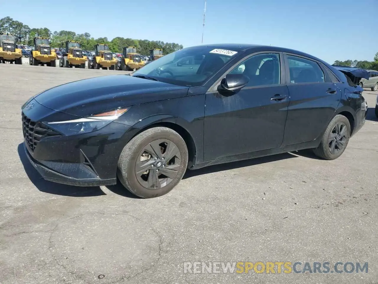 1 Photograph of a damaged car KMHLM4AG8PU539338 HYUNDAI ELANTRA 2023
