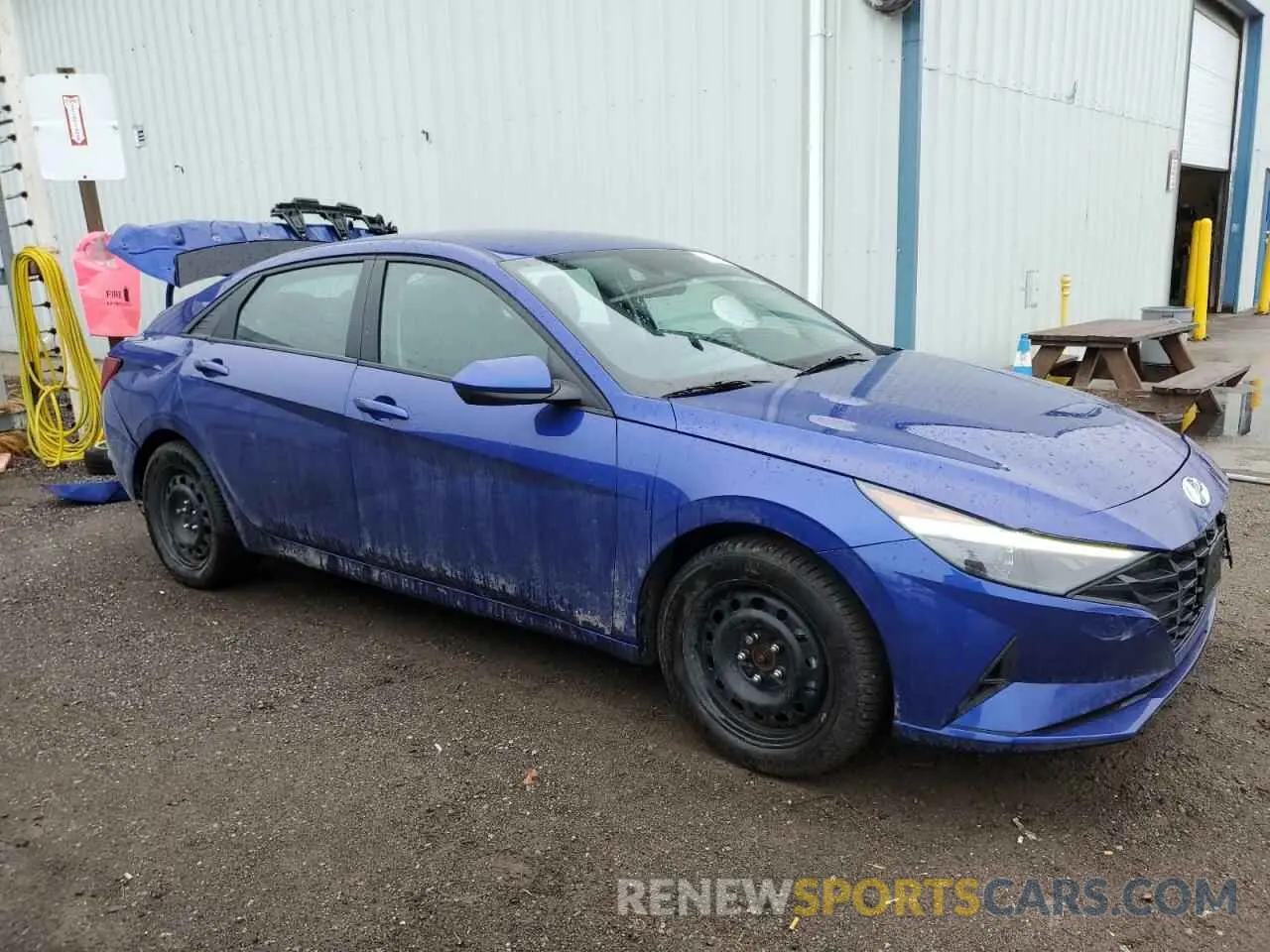 4 Photograph of a damaged car KMHLM4AG8PU590323 HYUNDAI ELANTRA 2023