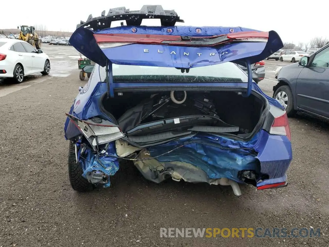 6 Photograph of a damaged car KMHLM4AG8PU590323 HYUNDAI ELANTRA 2023