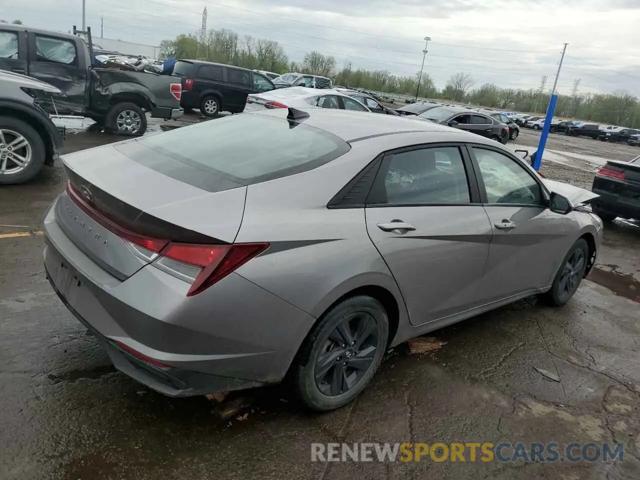 3 Photograph of a damaged car KMHLM4AG9PU414722 HYUNDAI ELANTRA 2023