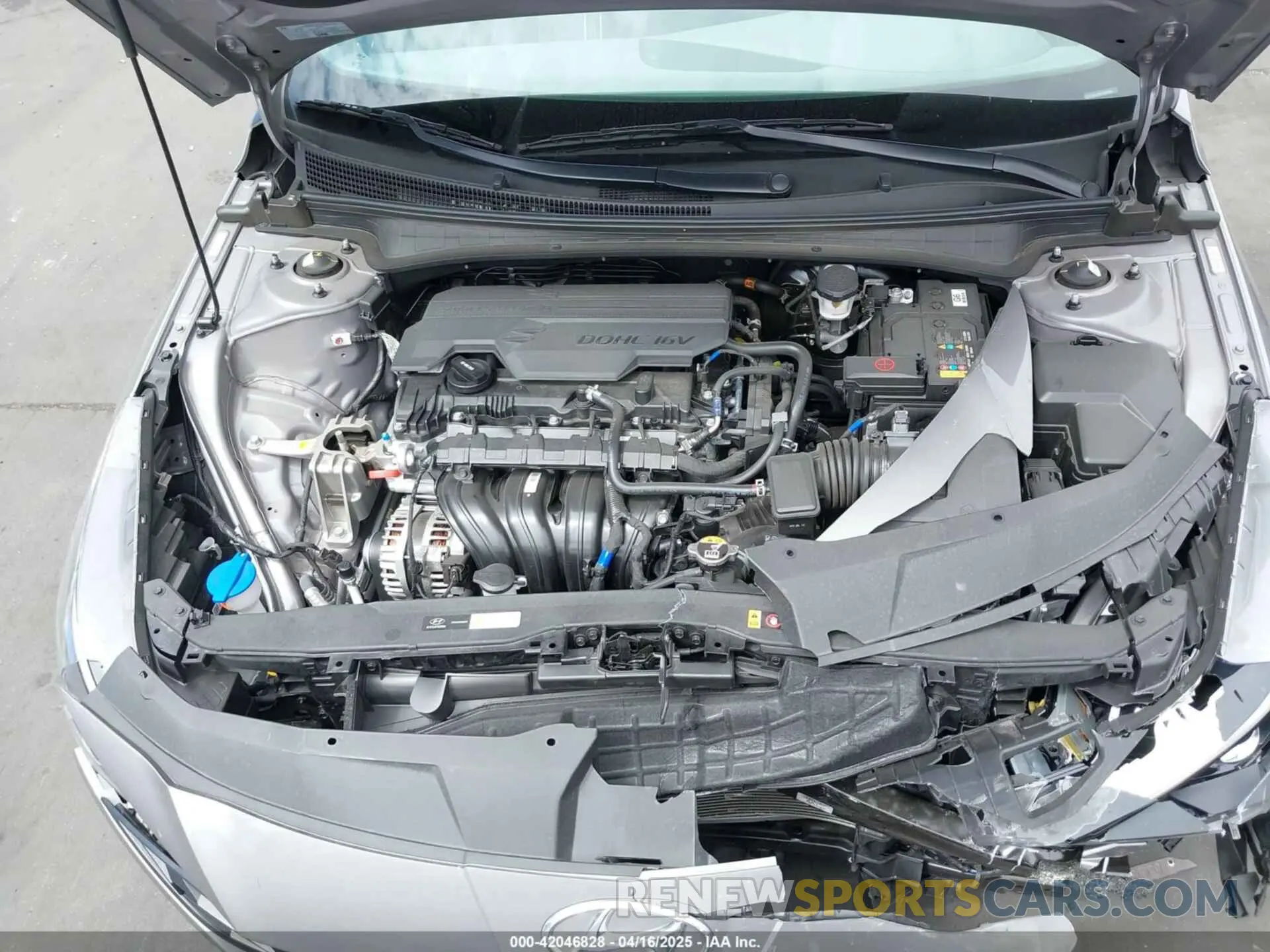 10 Photograph of a damaged car KMHLM4AG9PU436994 HYUNDAI ELANTRA 2023