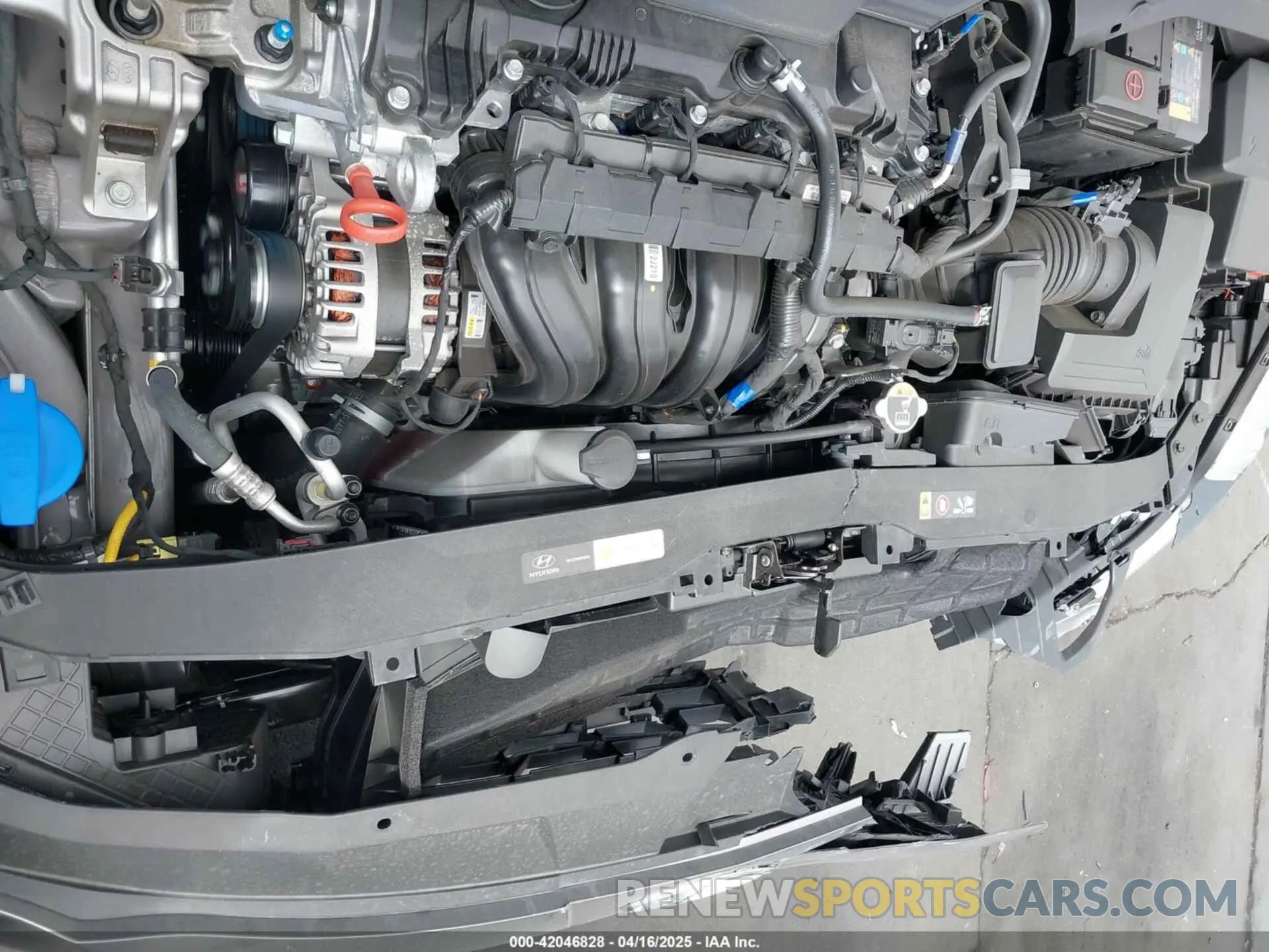 18 Photograph of a damaged car KMHLM4AG9PU436994 HYUNDAI ELANTRA 2023