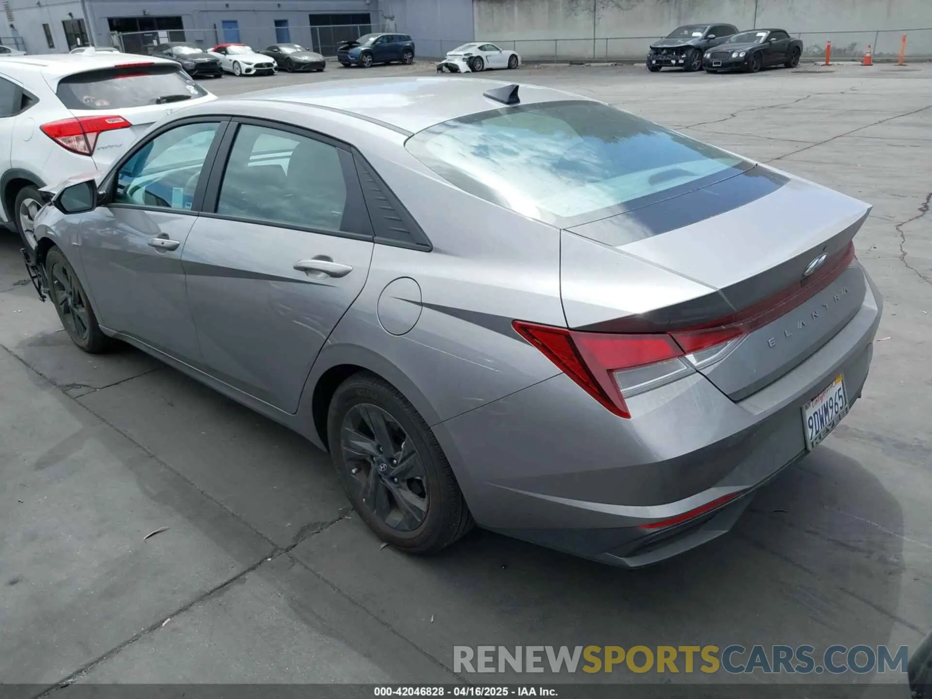 3 Photograph of a damaged car KMHLM4AG9PU436994 HYUNDAI ELANTRA 2023