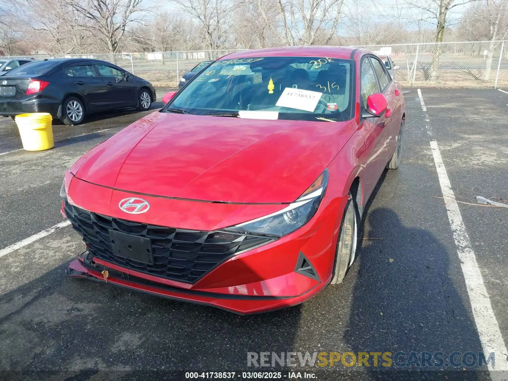 6 Photograph of a damaged car KMHLM4AG9PU522161 HYUNDAI ELANTRA 2023