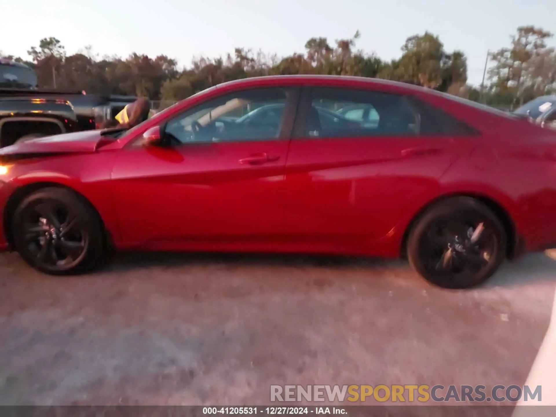14 Photograph of a damaged car KMHLM4AG9PU575684 HYUNDAI ELANTRA 2023