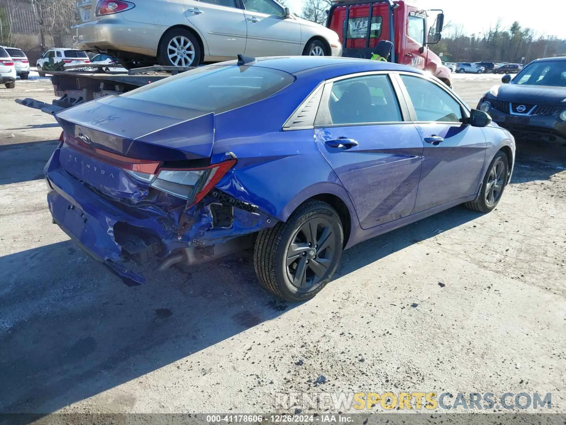 4 Photograph of a damaged car KMHLM4AG9PU601409 HYUNDAI ELANTRA 2023