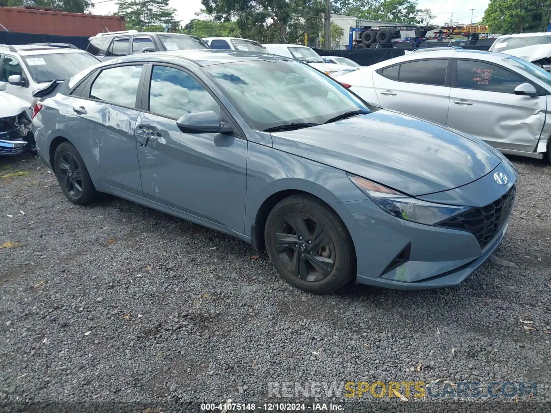 1 Фотография поврежденного автомобиля KMHLM4AGXPU372643 HYUNDAI ELANTRA 2023