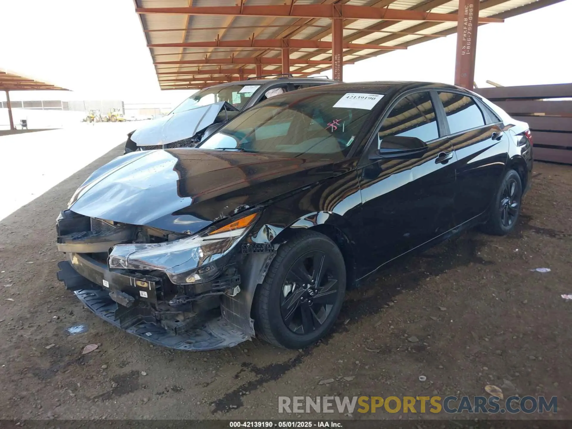 2 Photograph of a damaged car KMHLM4AGXPU465551 HYUNDAI ELANTRA 2023