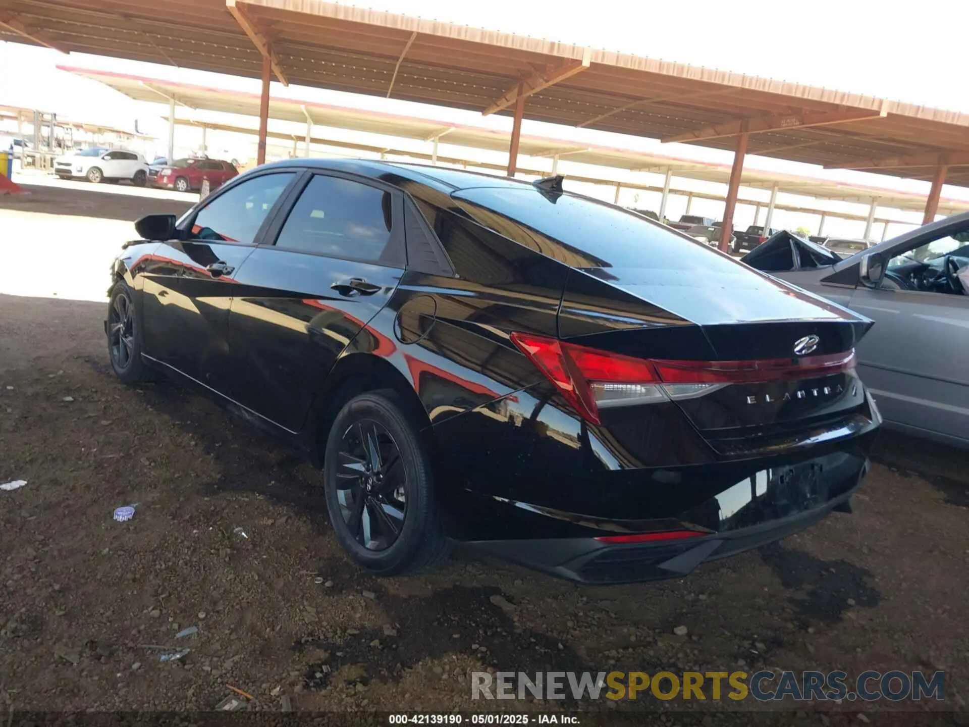 3 Photograph of a damaged car KMHLM4AGXPU465551 HYUNDAI ELANTRA 2023