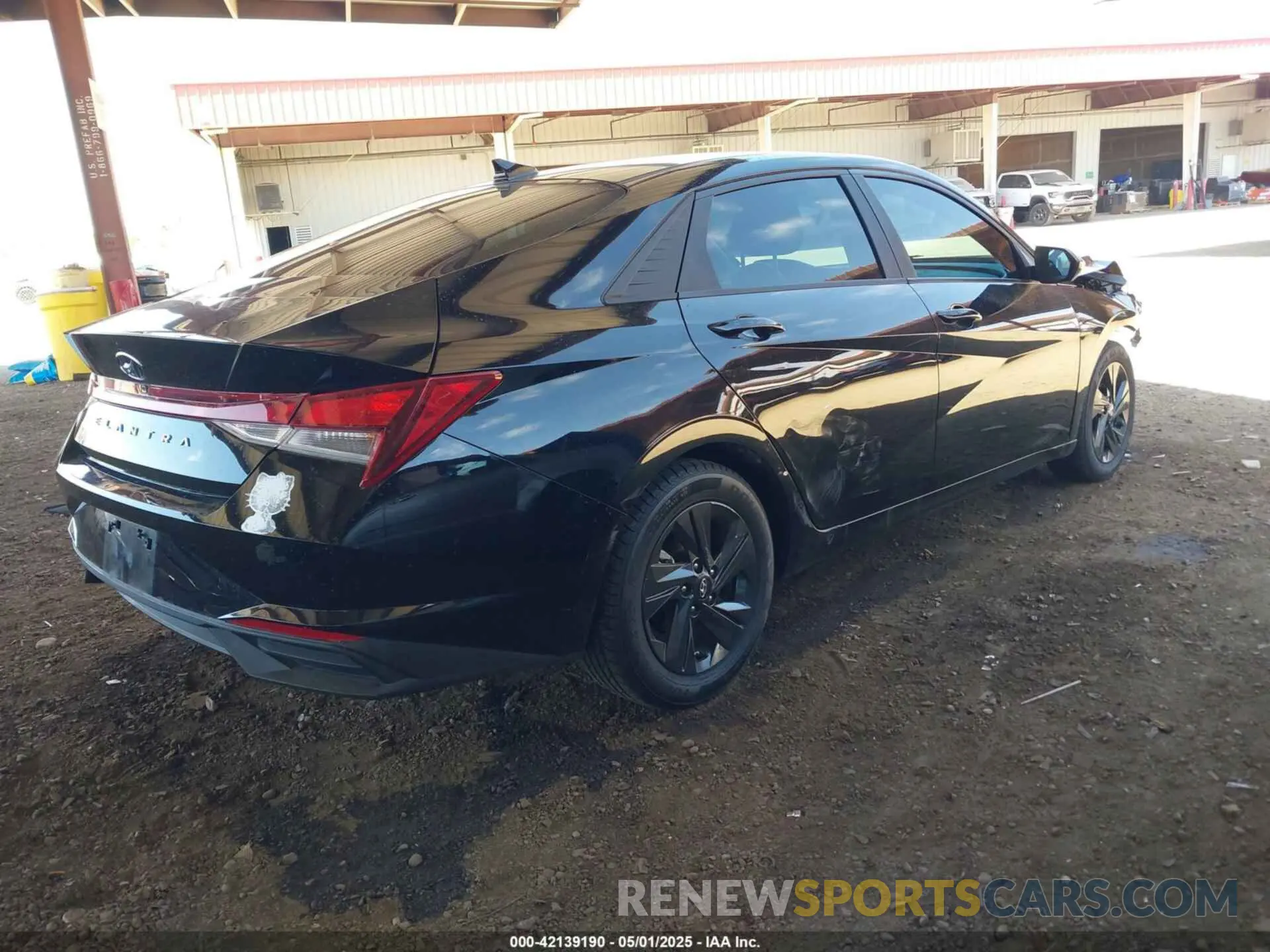 4 Photograph of a damaged car KMHLM4AGXPU465551 HYUNDAI ELANTRA 2023
