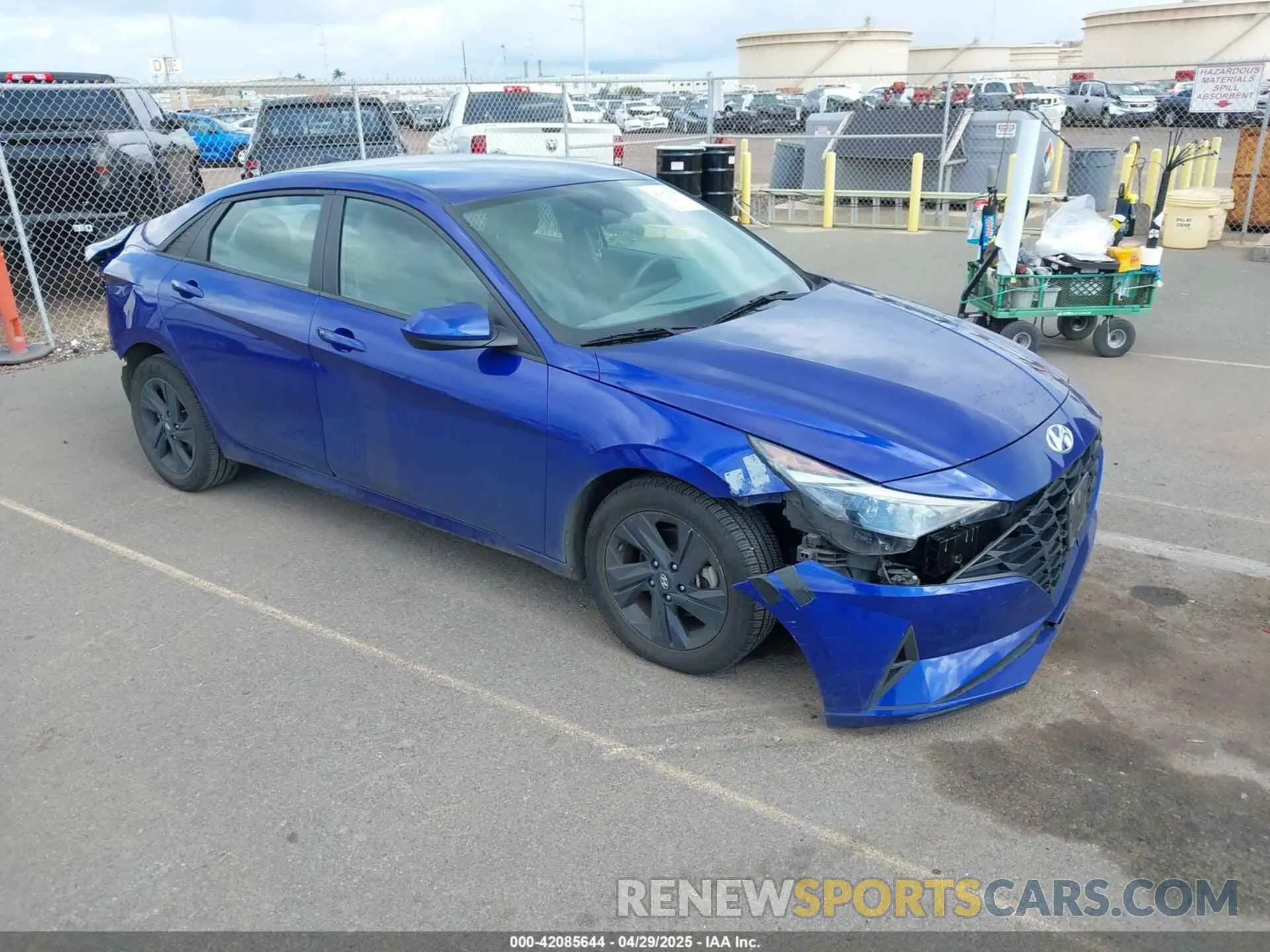 1 Фотография поврежденного автомобиля KMHLM4AGXPU505675 HYUNDAI ELANTRA 2023