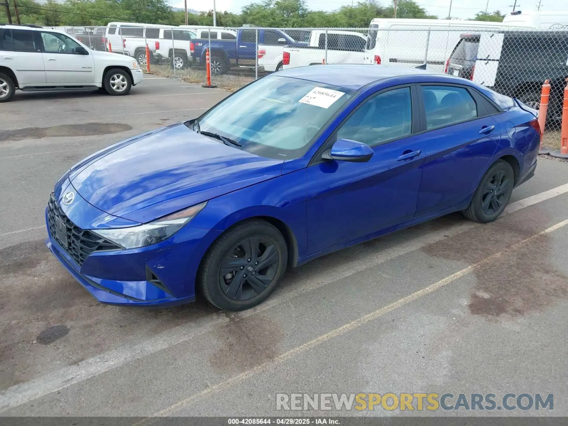 2 Фотография поврежденного автомобиля KMHLM4AGXPU505675 HYUNDAI ELANTRA 2023