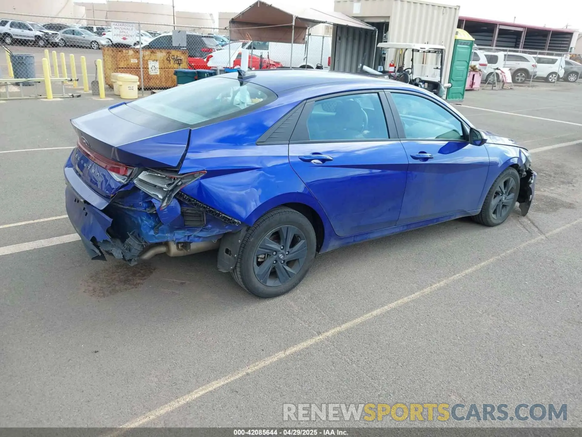 4 Фотография поврежденного автомобиля KMHLM4AGXPU505675 HYUNDAI ELANTRA 2023