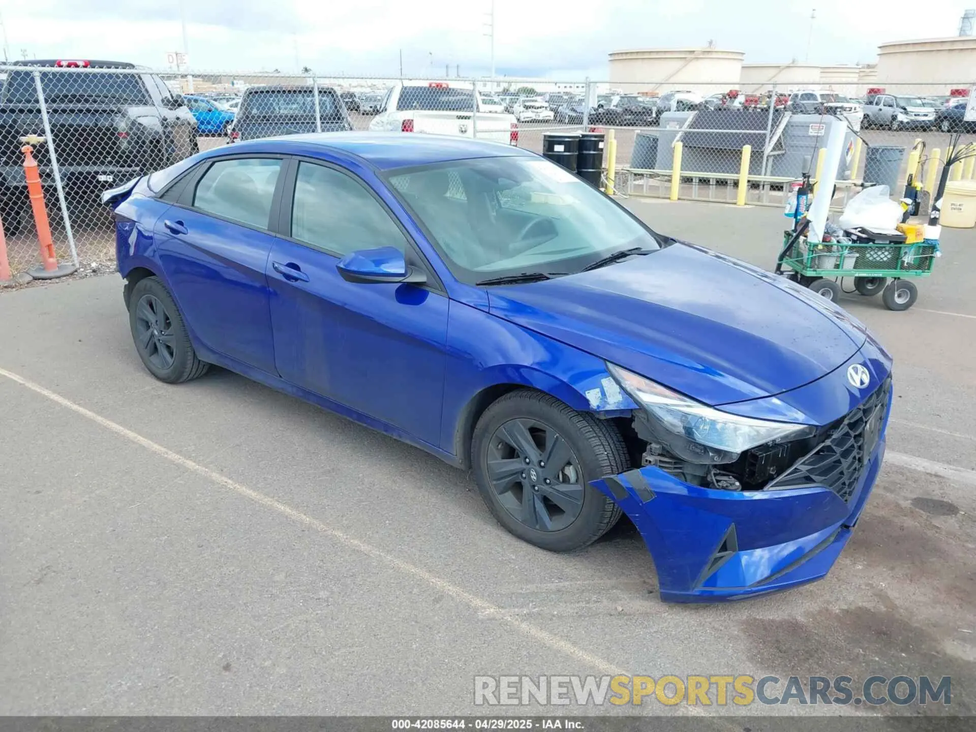 6 Фотография поврежденного автомобиля KMHLM4AGXPU505675 HYUNDAI ELANTRA 2023