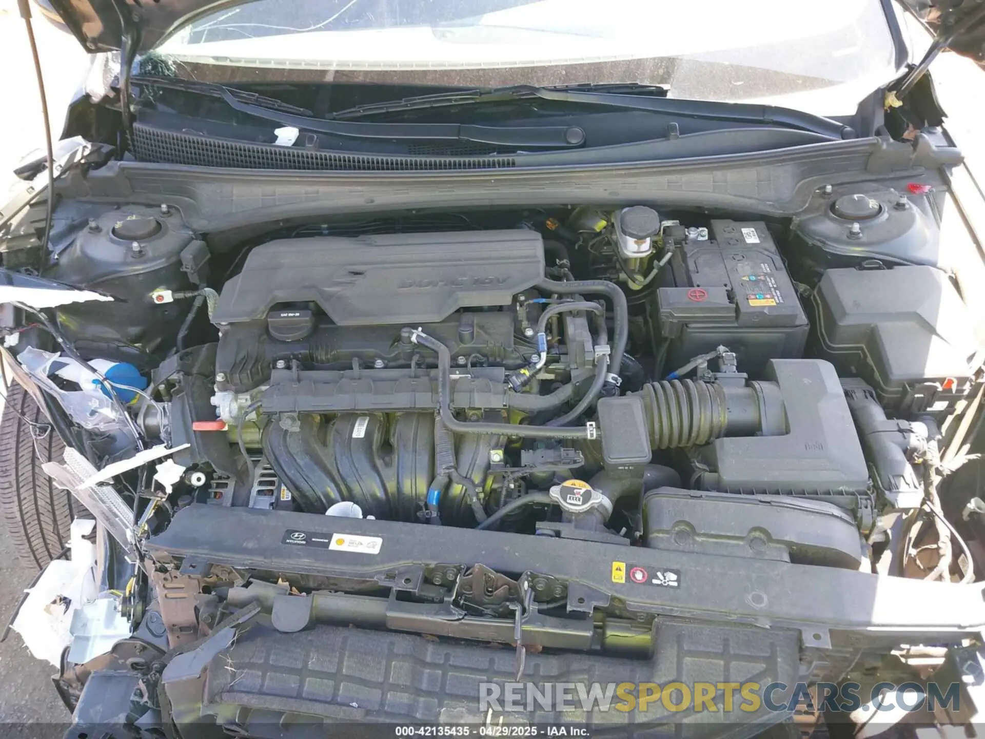 10 Фотография поврежденного автомобиля KMHLM4AGXPU511413 HYUNDAI ELANTRA 2023