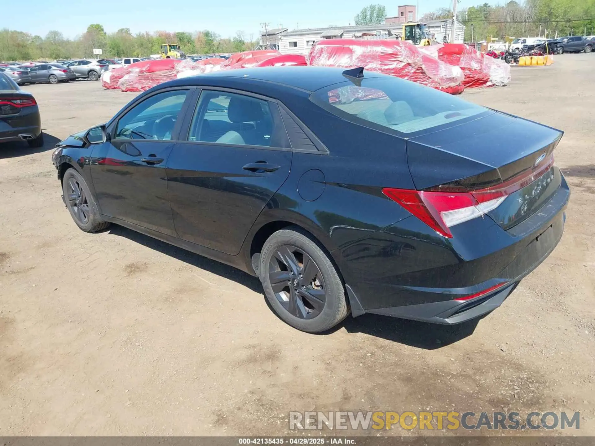 3 Фотография поврежденного автомобиля KMHLM4AGXPU511413 HYUNDAI ELANTRA 2023