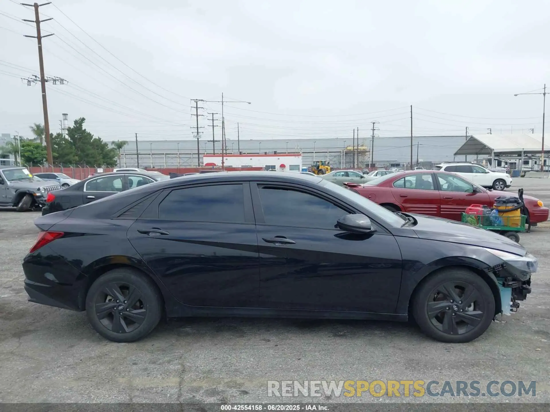 14 Photograph of a damaged car KMHLM4AGXPU526350 HYUNDAI ELANTRA 2023