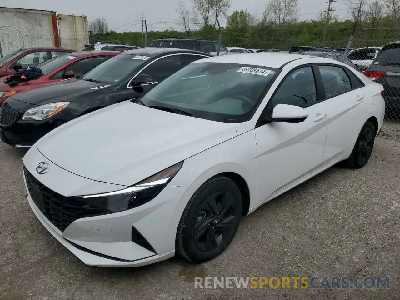 1 Фотография поврежденного автомобиля KMHLM4AJ0PU076686 HYUNDAI ELANTRA 2023
