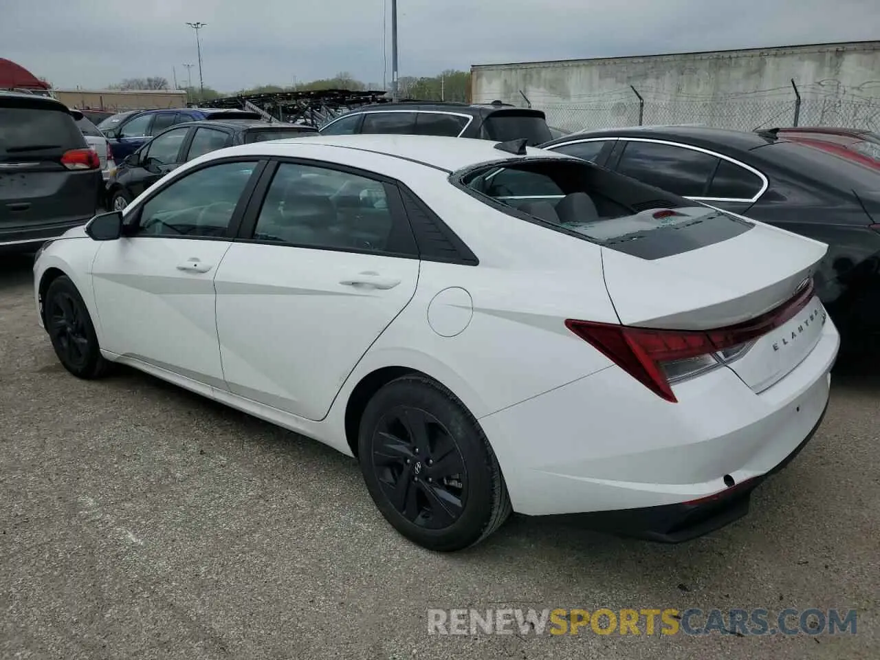 2 Фотография поврежденного автомобиля KMHLM4AJ0PU076686 HYUNDAI ELANTRA 2023