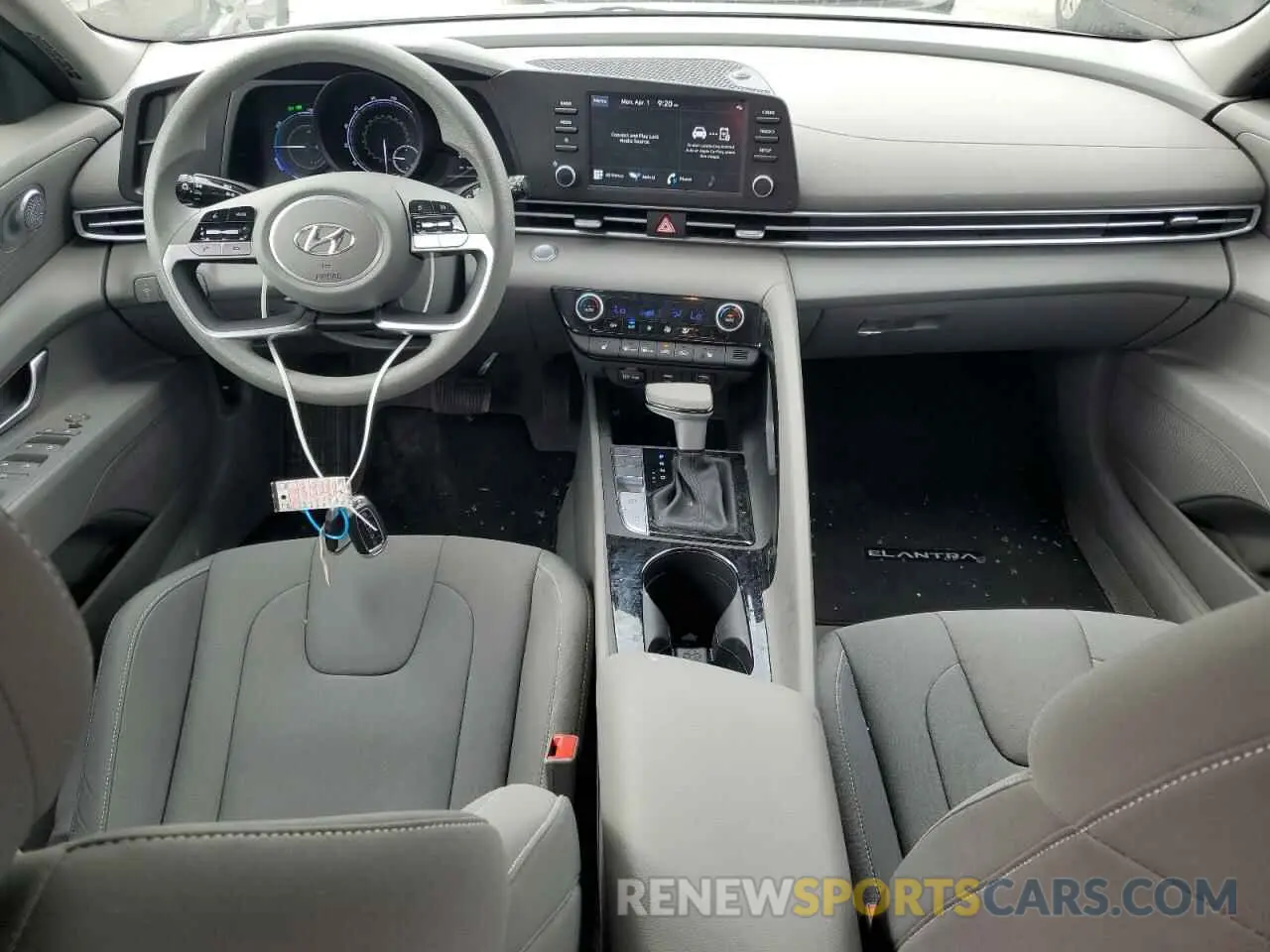 8 Фотография поврежденного автомобиля KMHLM4AJ0PU076686 HYUNDAI ELANTRA 2023