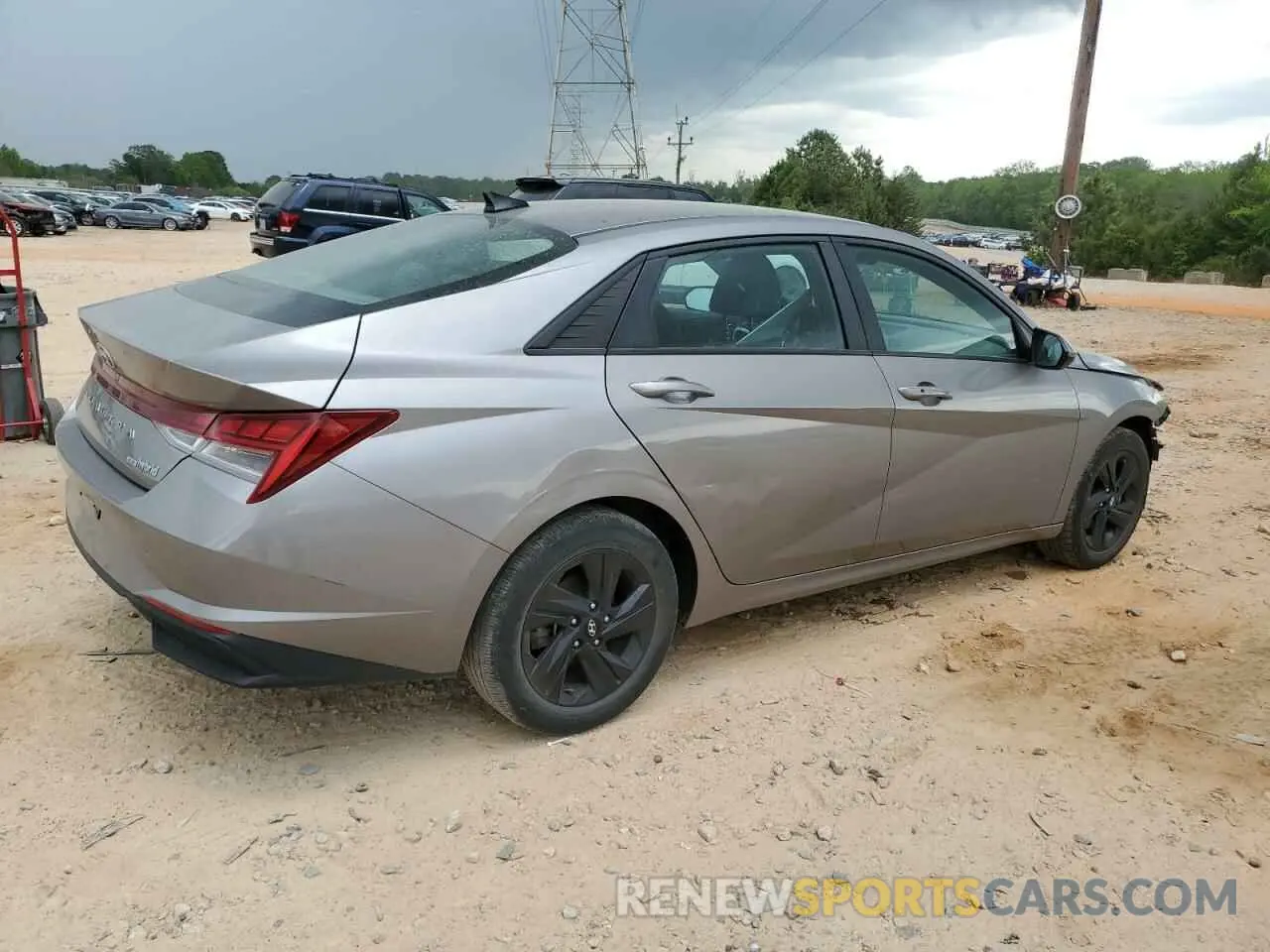 3 Photograph of a damaged car KMHLM4AJ1PU042885 HYUNDAI ELANTRA 2023