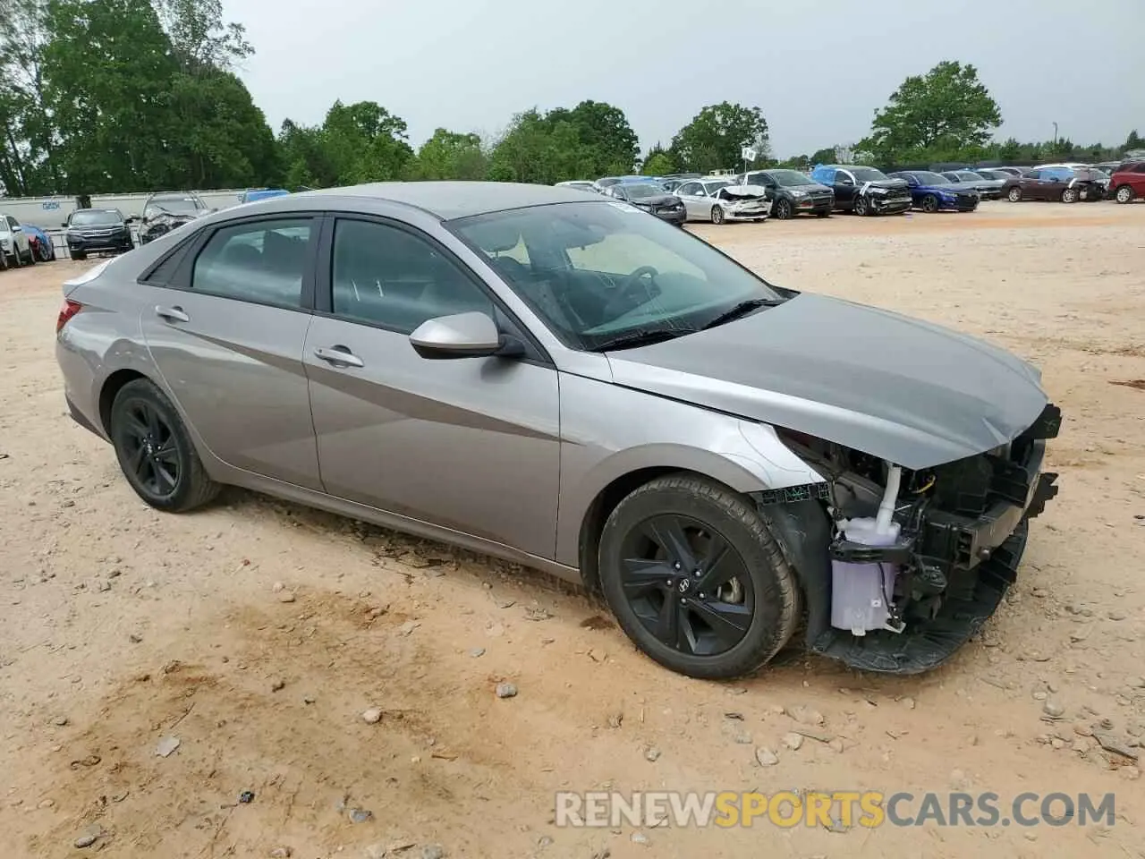 4 Photograph of a damaged car KMHLM4AJ1PU042885 HYUNDAI ELANTRA 2023